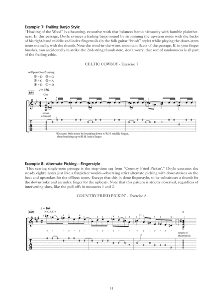 Acoustic Masters Acoustic Guitar scores gallery preview page 3