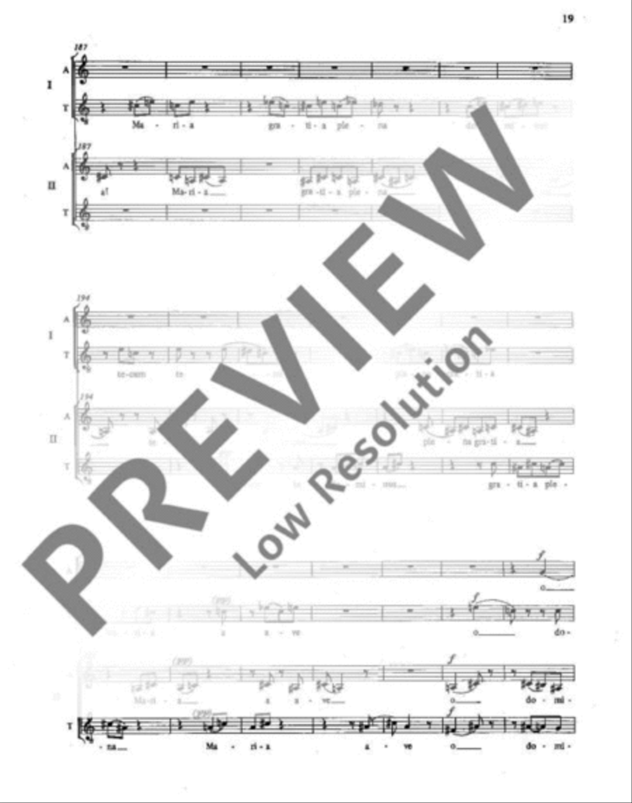 Motetus I 4-Part scores gallery preview page 20