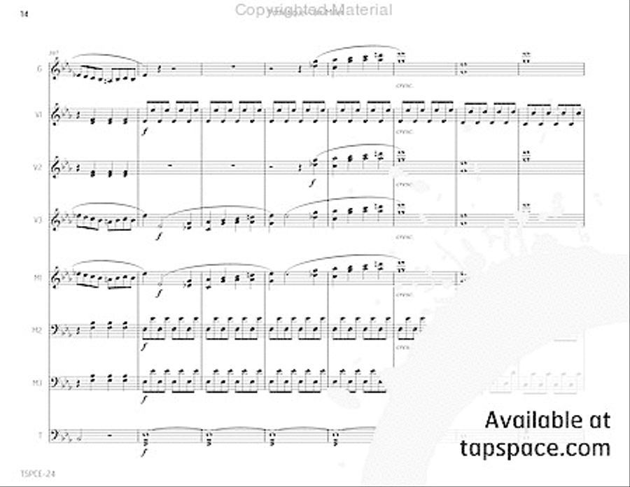 Pathetique Percussion Ensemble scores gallery preview page 19