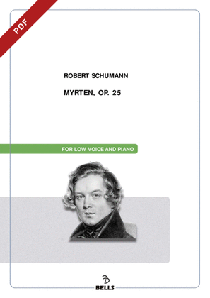 Book cover for Myrten, Op. 25