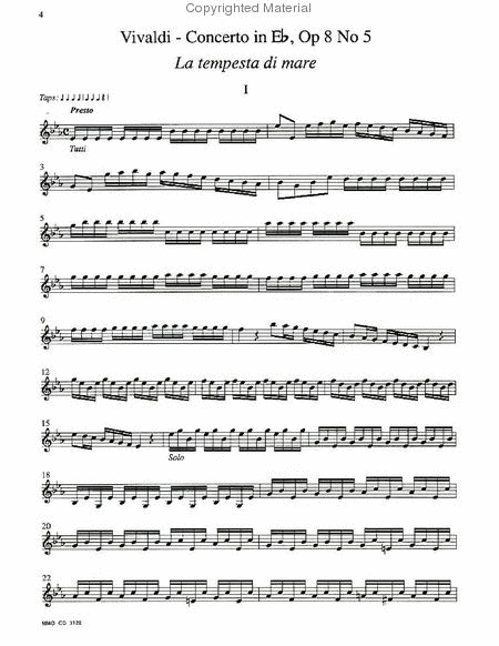 Vivaldi - Violin Concerto in E-flat Major & Albinoni - Violin Concerto in A Major image number null