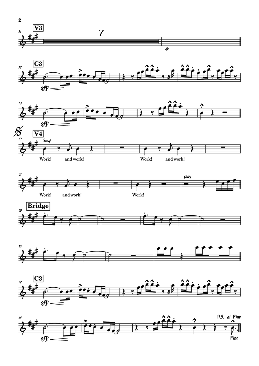 Car Wash Voice scores gallery preview page 6