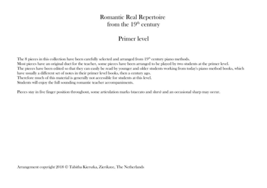 Romantic Repertoire for the Primer Level (volume 2) image number null