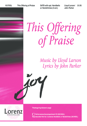 Book cover for This Offering of Praise