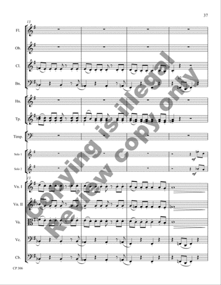 Little Suite Full Orchestra scores gallery preview page 117