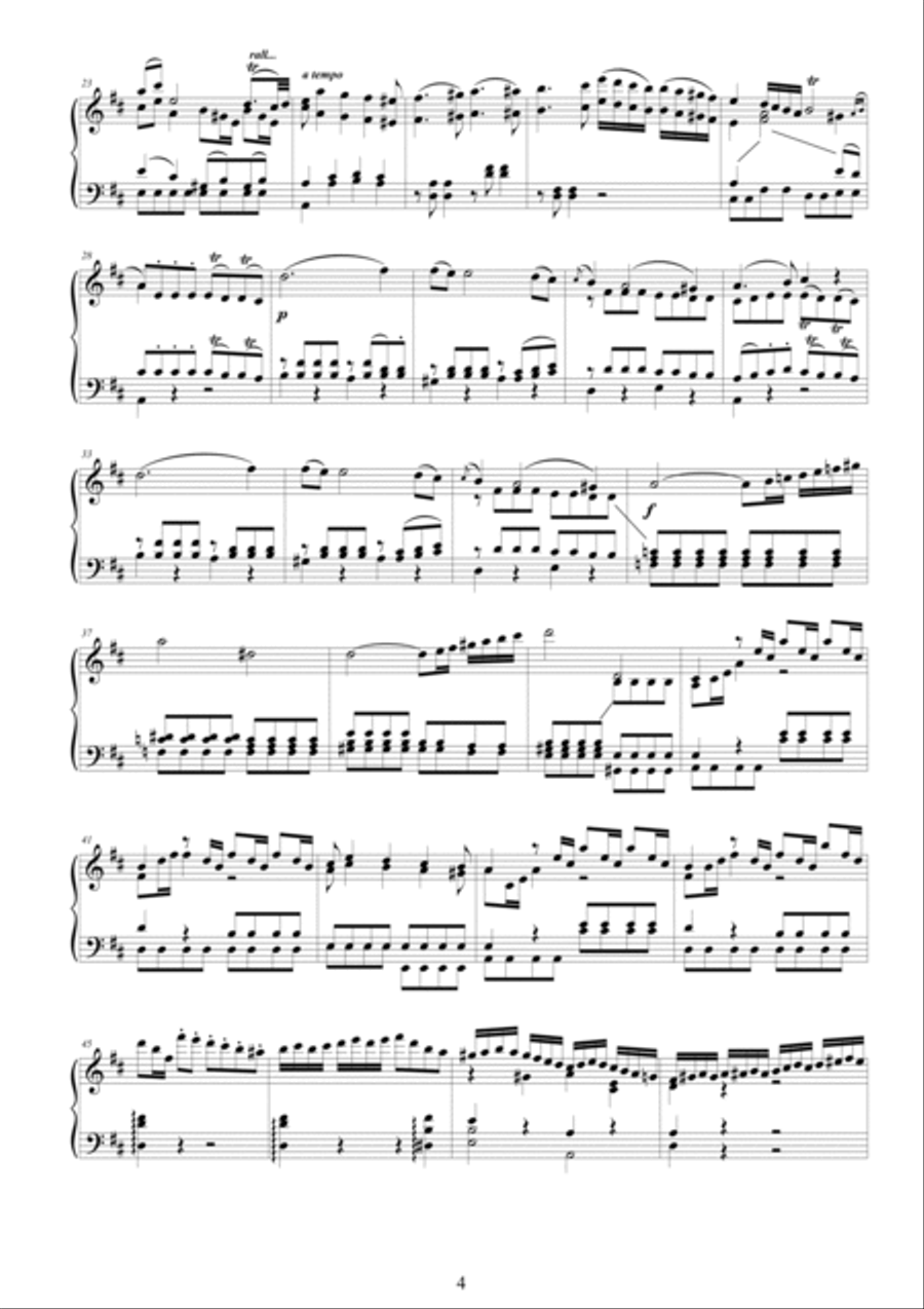 Mozart - The Six Milanese Quartets - Piano version Mozart - The Six Milanese Quartets - Piano version Piano Solo scores gallery preview page 4