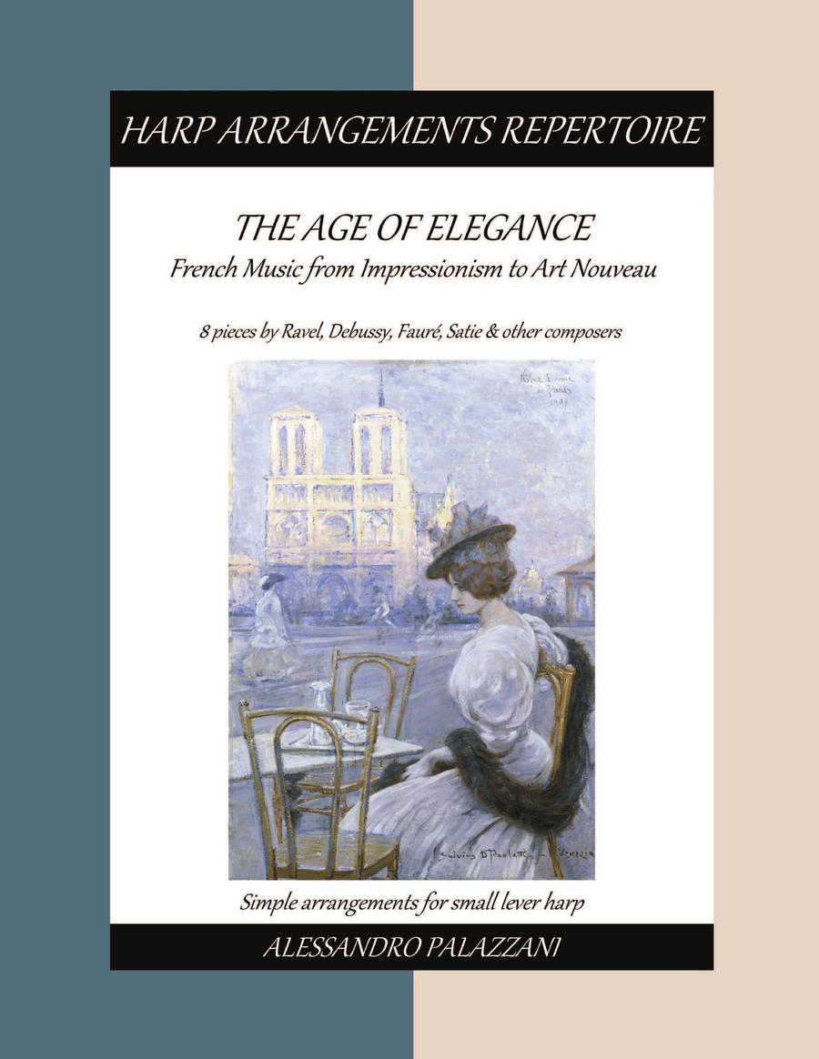 The Age of Elegance: French Music from Impressionism to Art Nouveau Celtic Harp scores gallery preview page 1