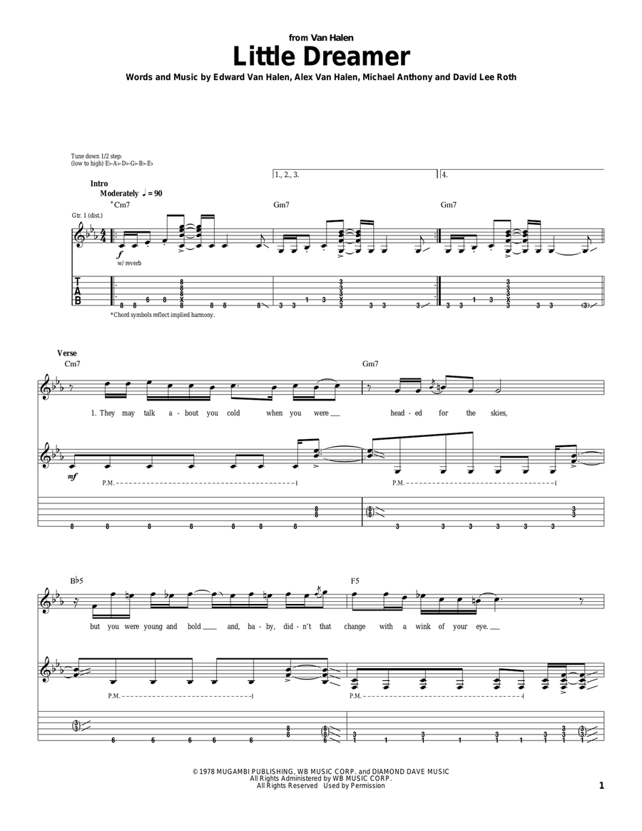 Little Dreamer Little Dreamer Acoustic Guitar scores gallery preview page 1