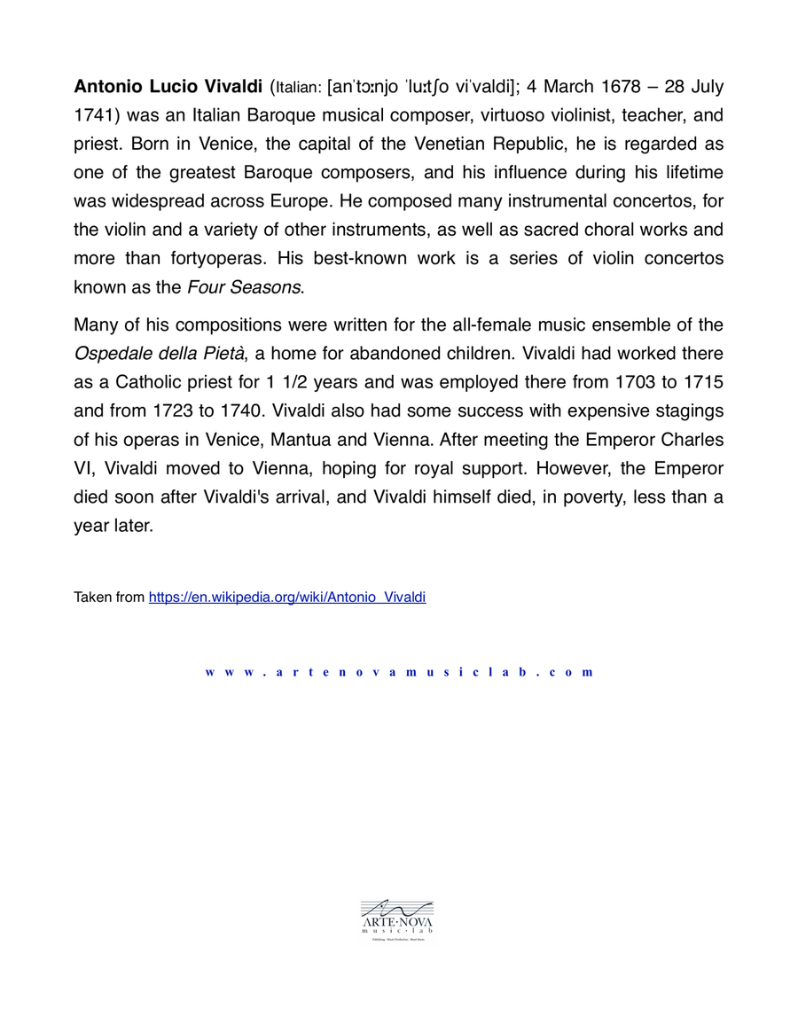 Concerto for 3 Violins in F Major, RV 551 Chamber Orchestra scores gallery preview page 2