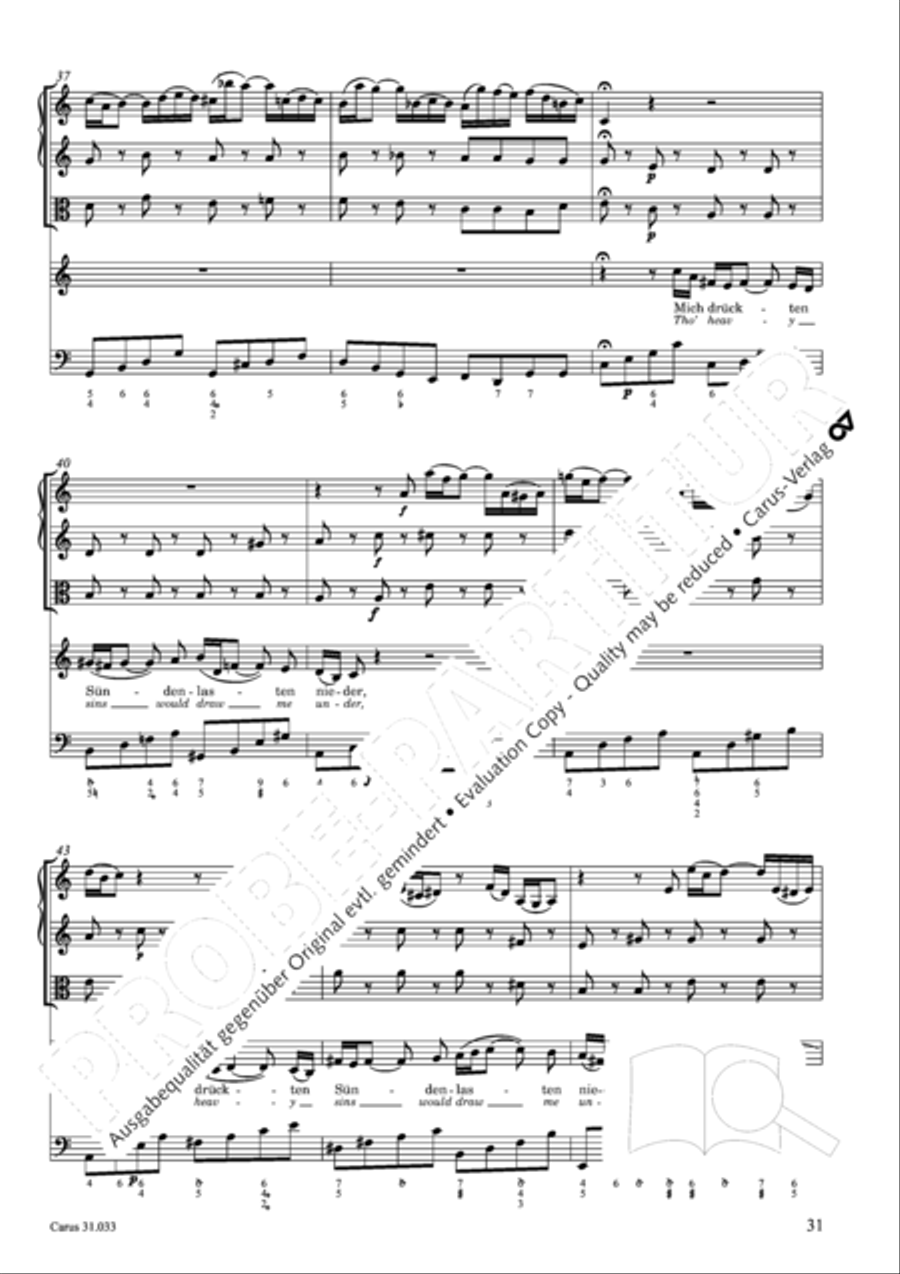 Lord Jesus Christ, in thee alone (Allein zu dir, Herr Jesu Christ) ATB scores gallery preview page 32