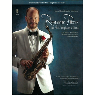 Book cover for Romantic Pieces for Alto Saxophone & Piano
