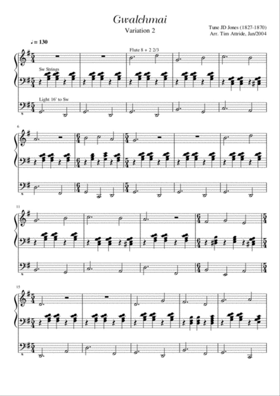 Four Variations on 
