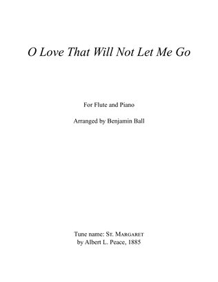 O Love That Will Not Let Me Go (Flute and Piano)