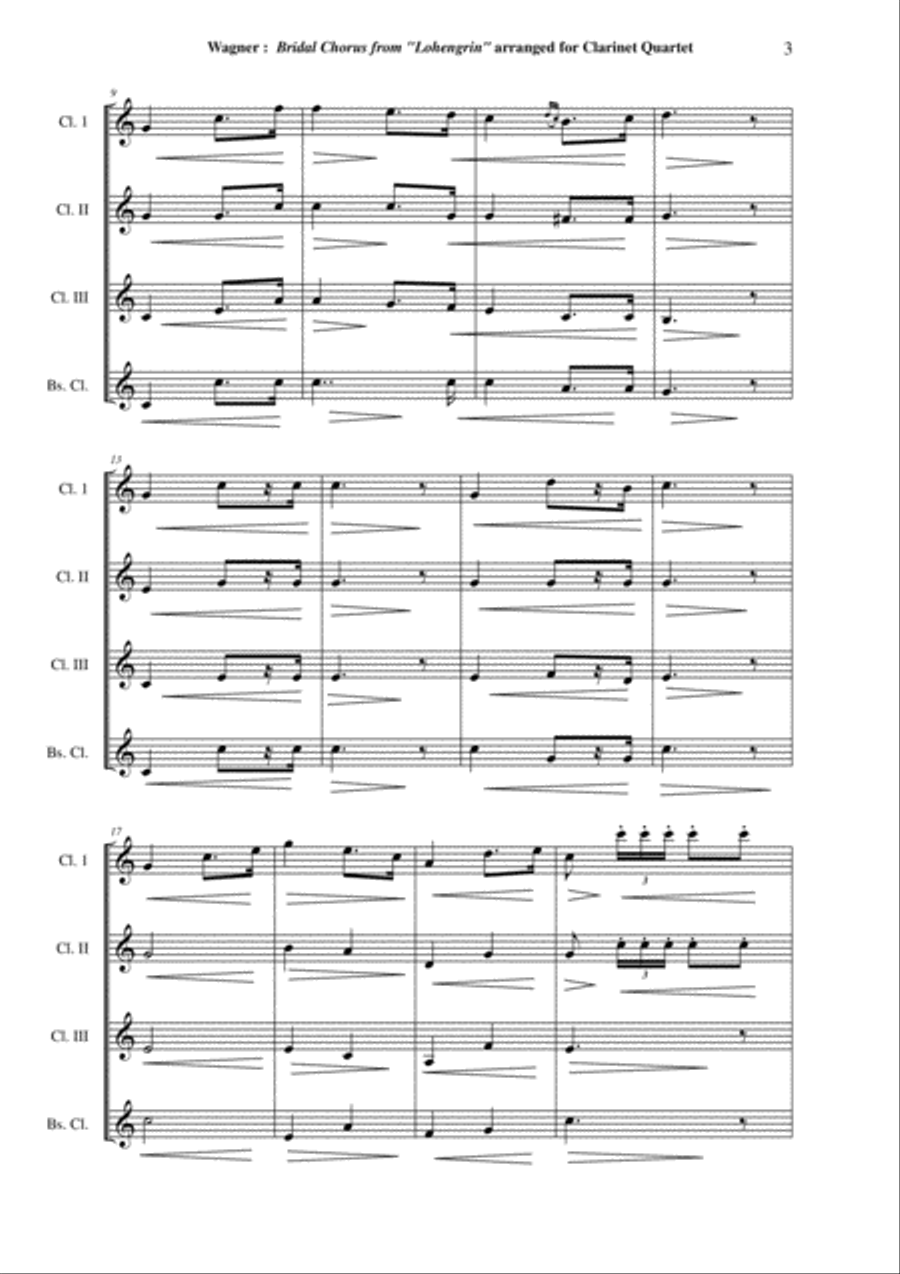 Richard Wagner: Bridal Chorus, from 