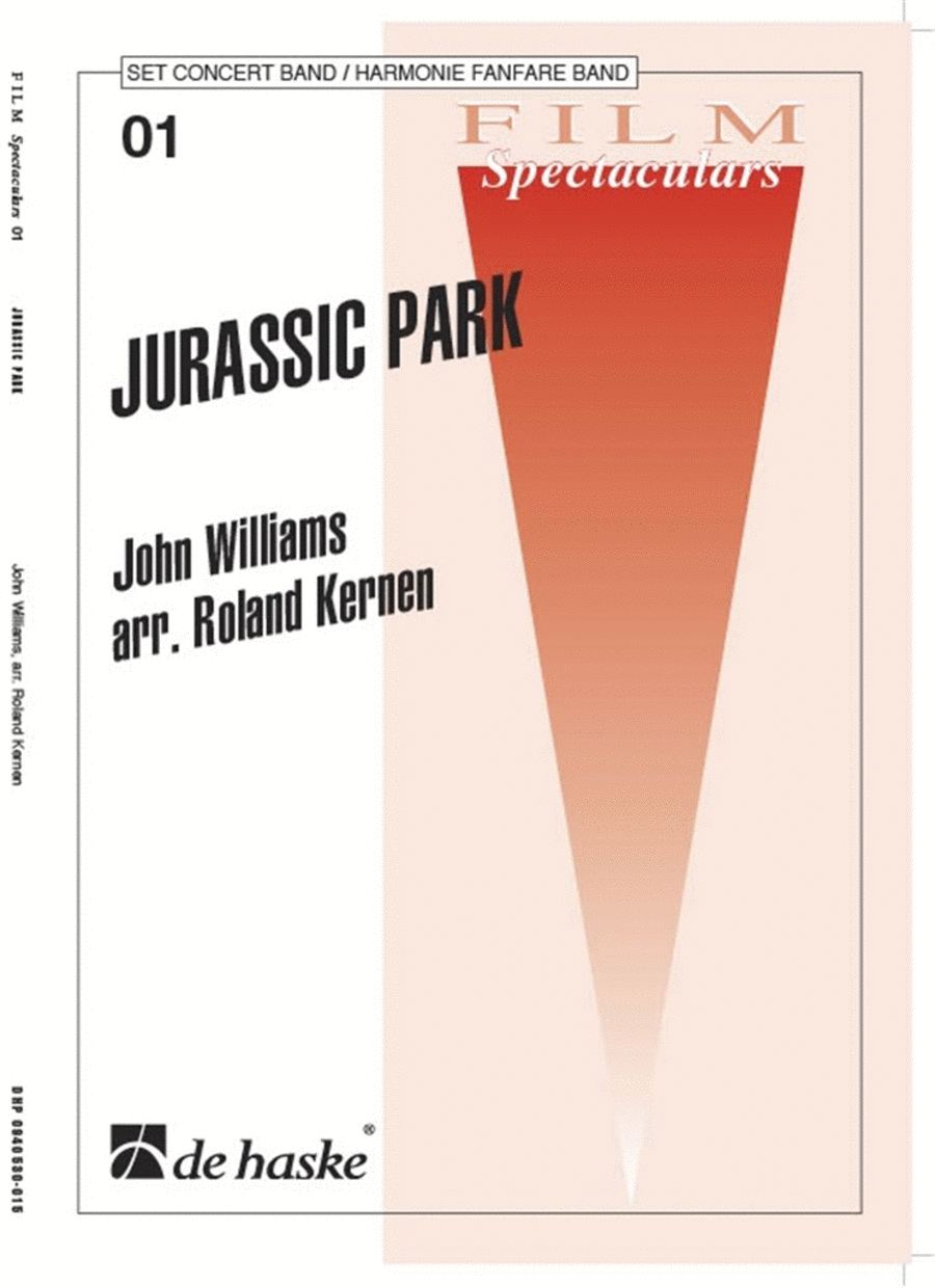 Theme from Jurassic Park Concert Band scores gallery preview page 1