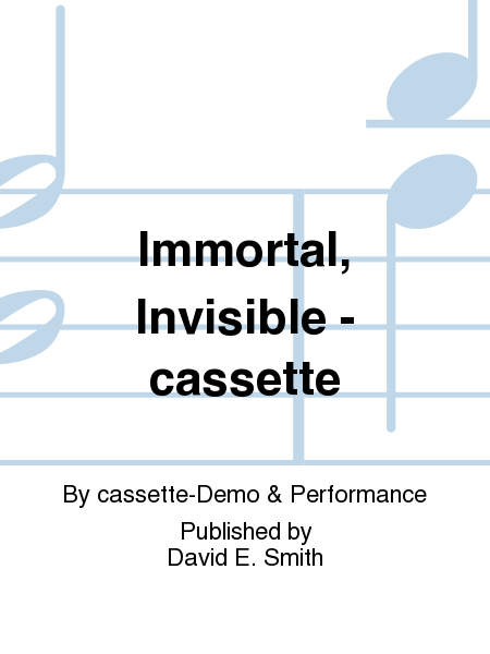 Immortal, Invisible- cassette