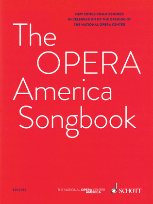 Book cover for The Opera America Songbook