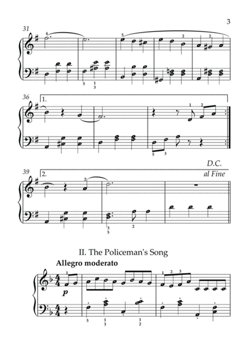 Sullivan - Two Tunes from The Pirates of Penzance(With Note name)