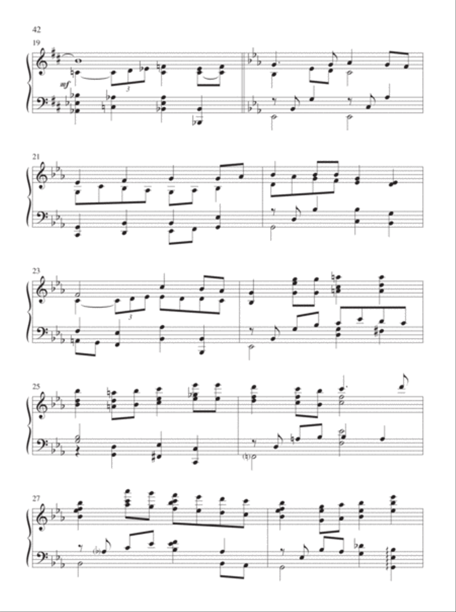 The Father's Love Piano Solo scores gallery preview page 11
