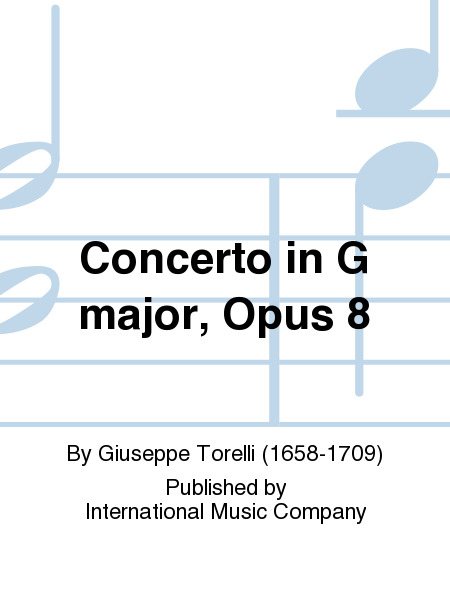 Concerto in G major, Op. 8 (JENSEN)
