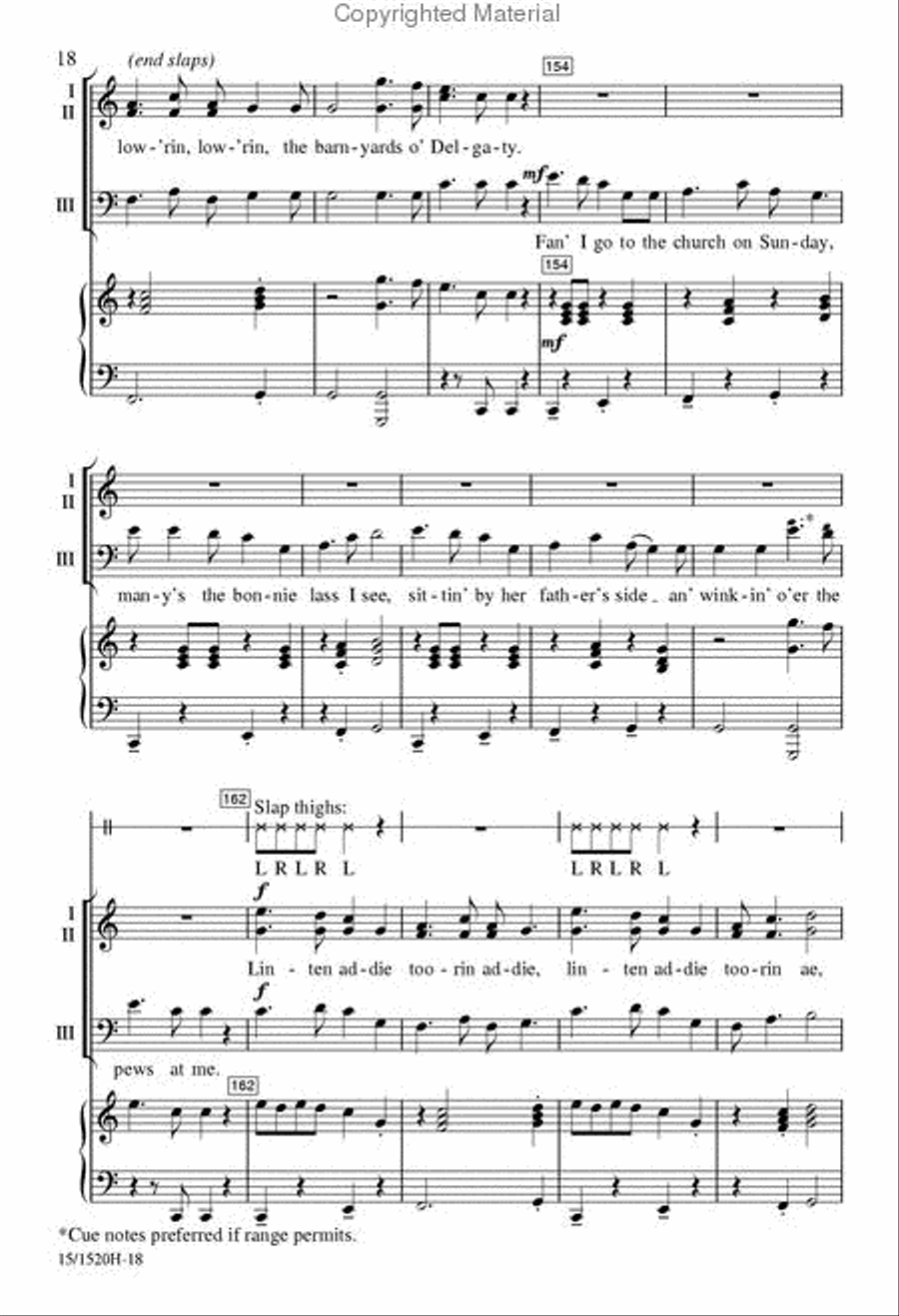 A Scottish Tribute 3-Part scores gallery preview page 17