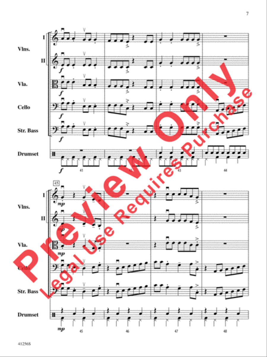 Zuma Breakers String Orchestra scores gallery preview page 8