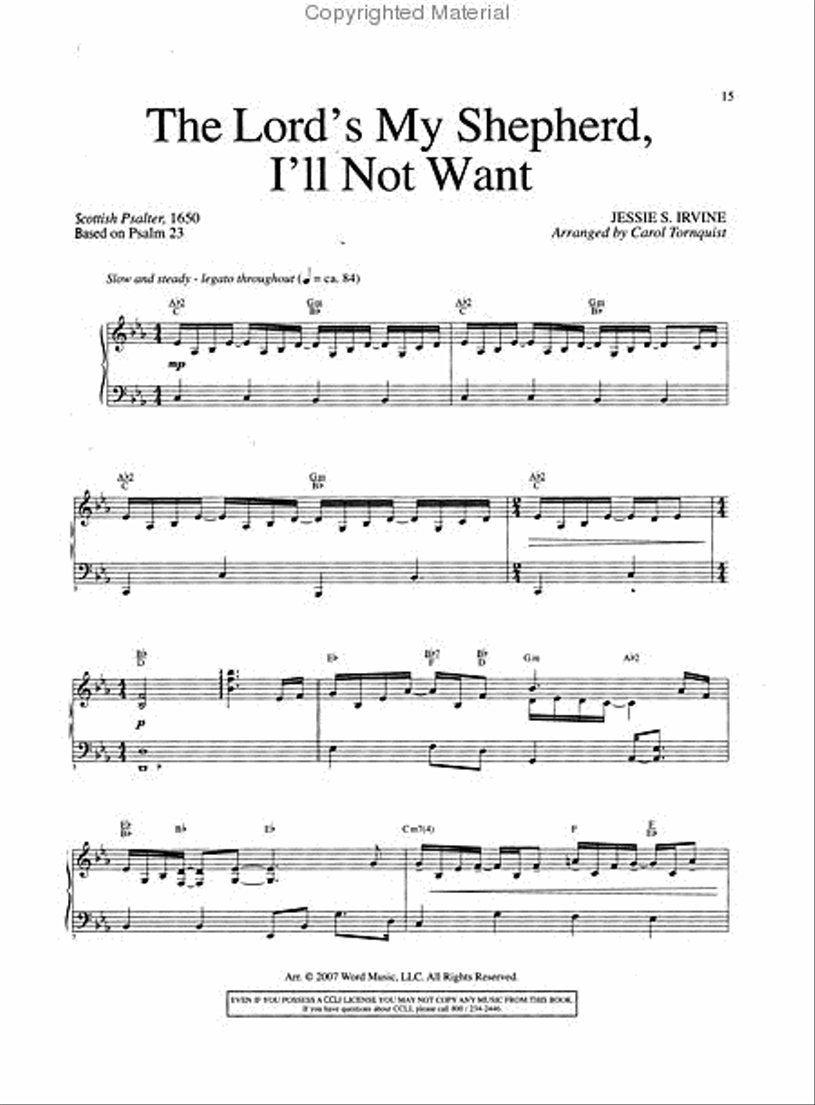 33 Contemporary Hymns V2 - Piano Folio Piano Solo scores gallery preview page 4