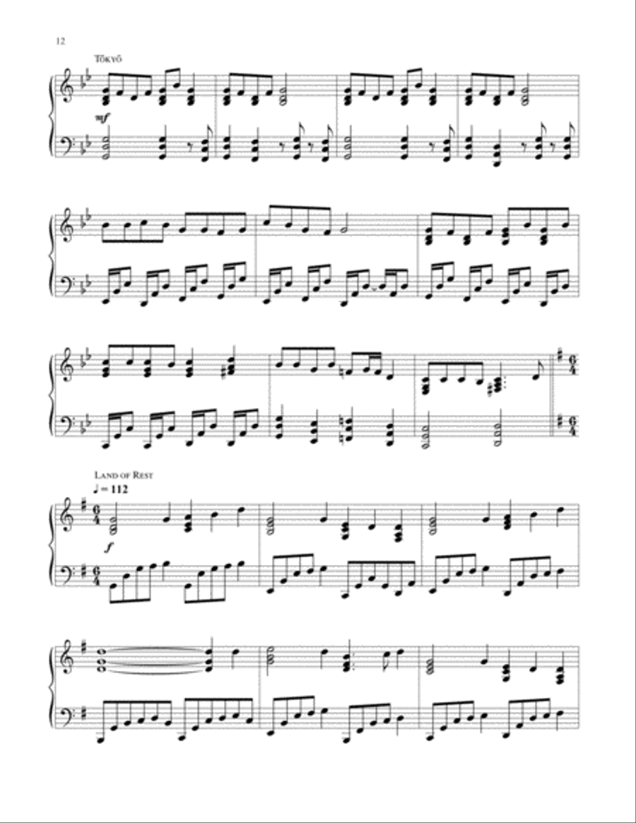 Piano Weavings Volume 2 Piano Solo scores gallery preview page 13