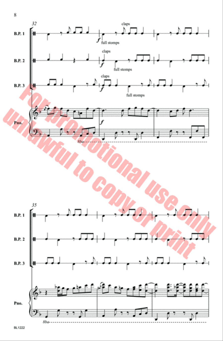 Hope, Peace, Joy: A Trilogy Choir scores gallery preview page 9