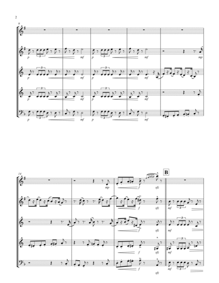 March (from "The Nutcracker Suite") (F) (Brass Quintet - 2 Trp, 2 Hrn, 1 Trb)