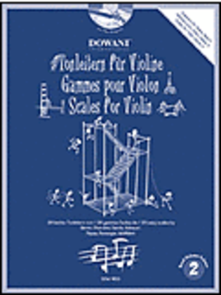 Book cover for Scales for Violin, Volume 2