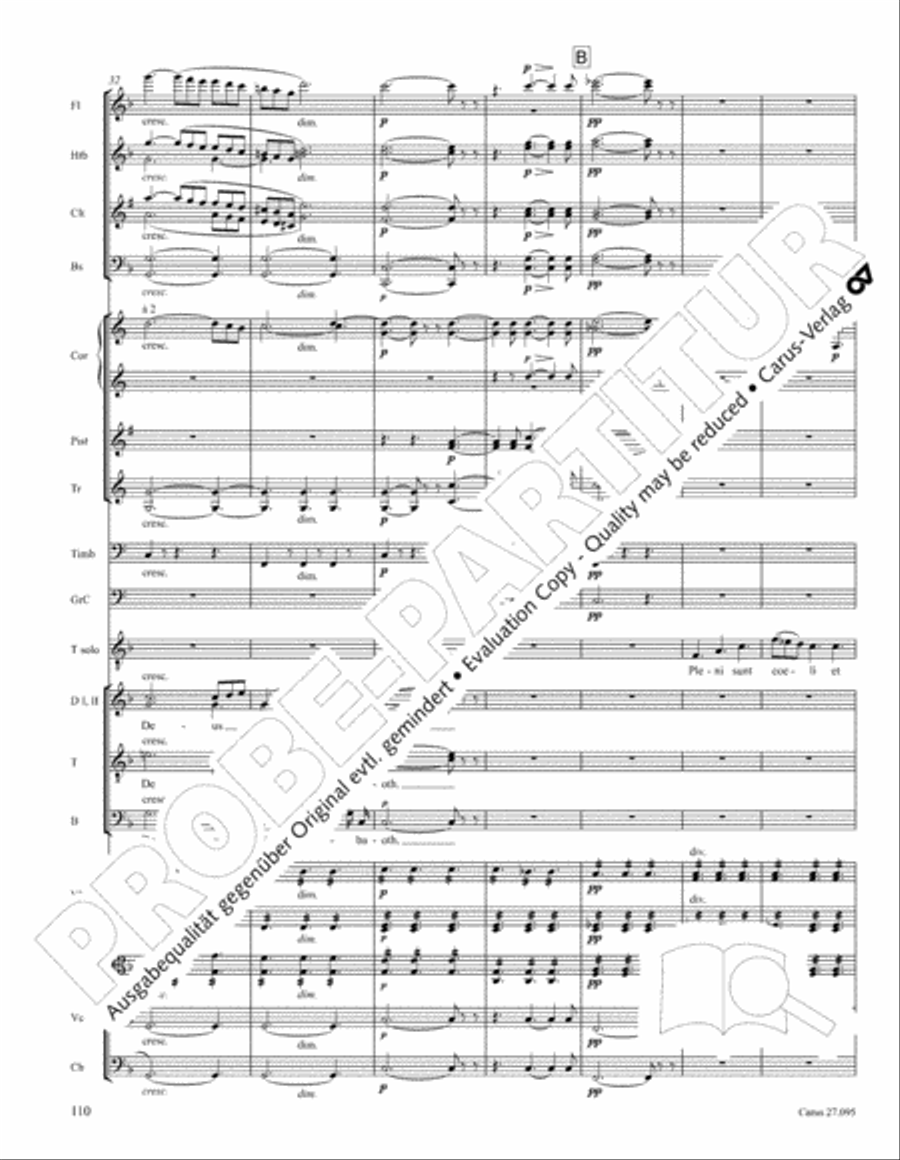 Messe solennelle de sainte Cecile STB scores gallery preview page 123