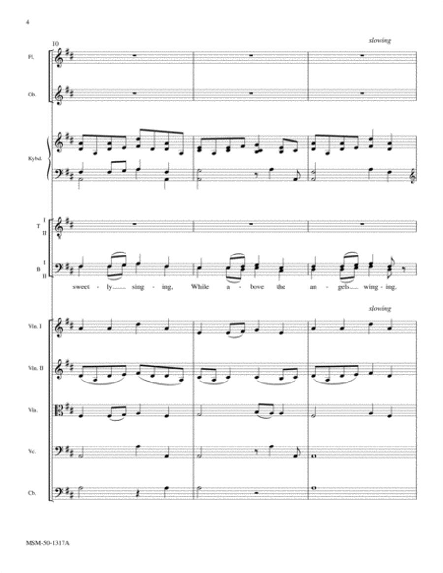 Still, Still, Still Choir scores gallery preview page 4