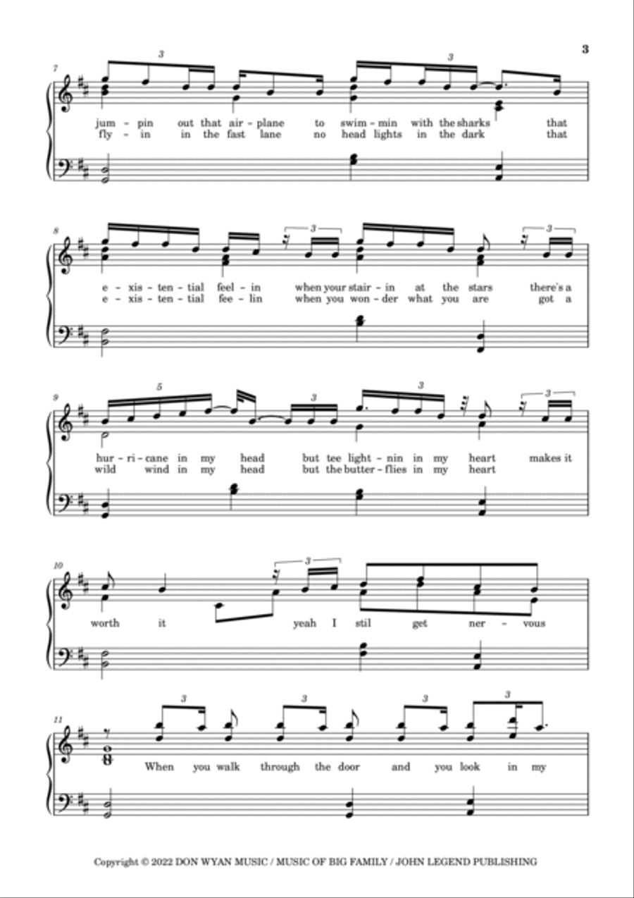 Nervous Piano Solo scores gallery preview page 3