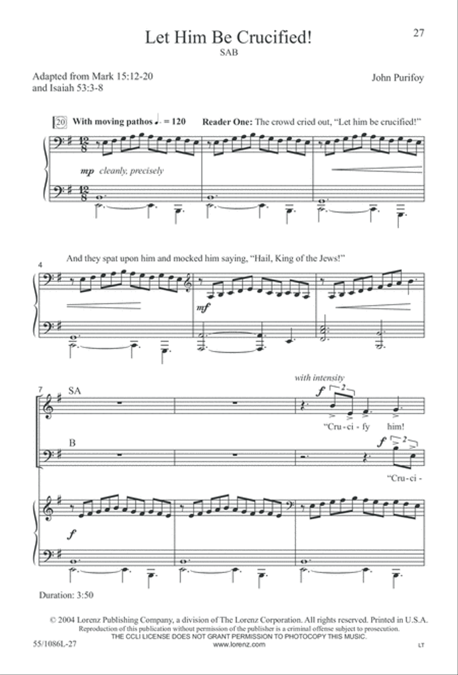 Out of the Shadows 3-Part scores gallery preview page 27