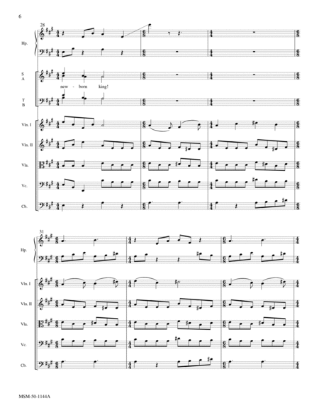 Angels from the Realms of Glory (Downloadable Full Score)