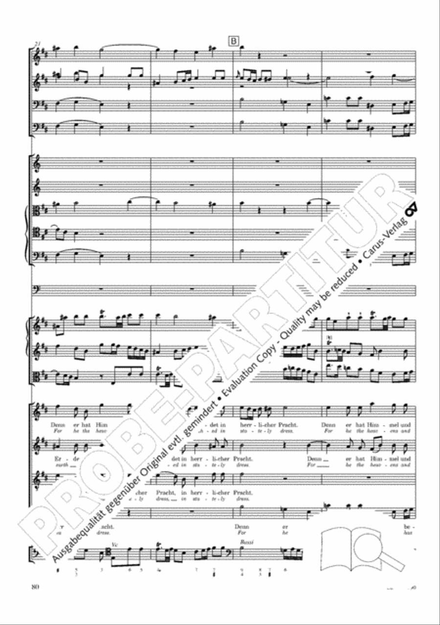 The Creation (Die Schopfung) 4-Part scores gallery preview page 100
