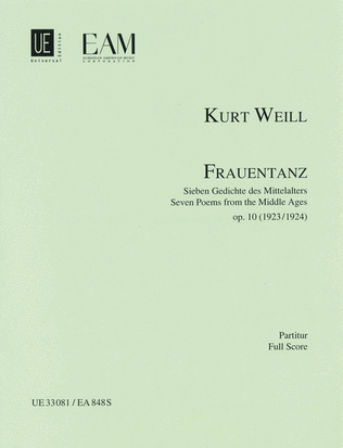 Book cover for Frauentanz, Op. 10
