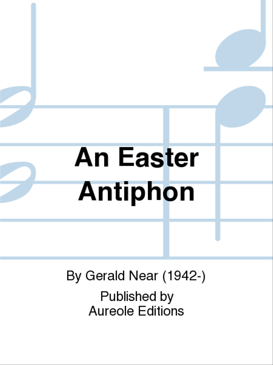 An Easter Antiphon (Instrumental Parts) Choir scores gallery preview page 1
