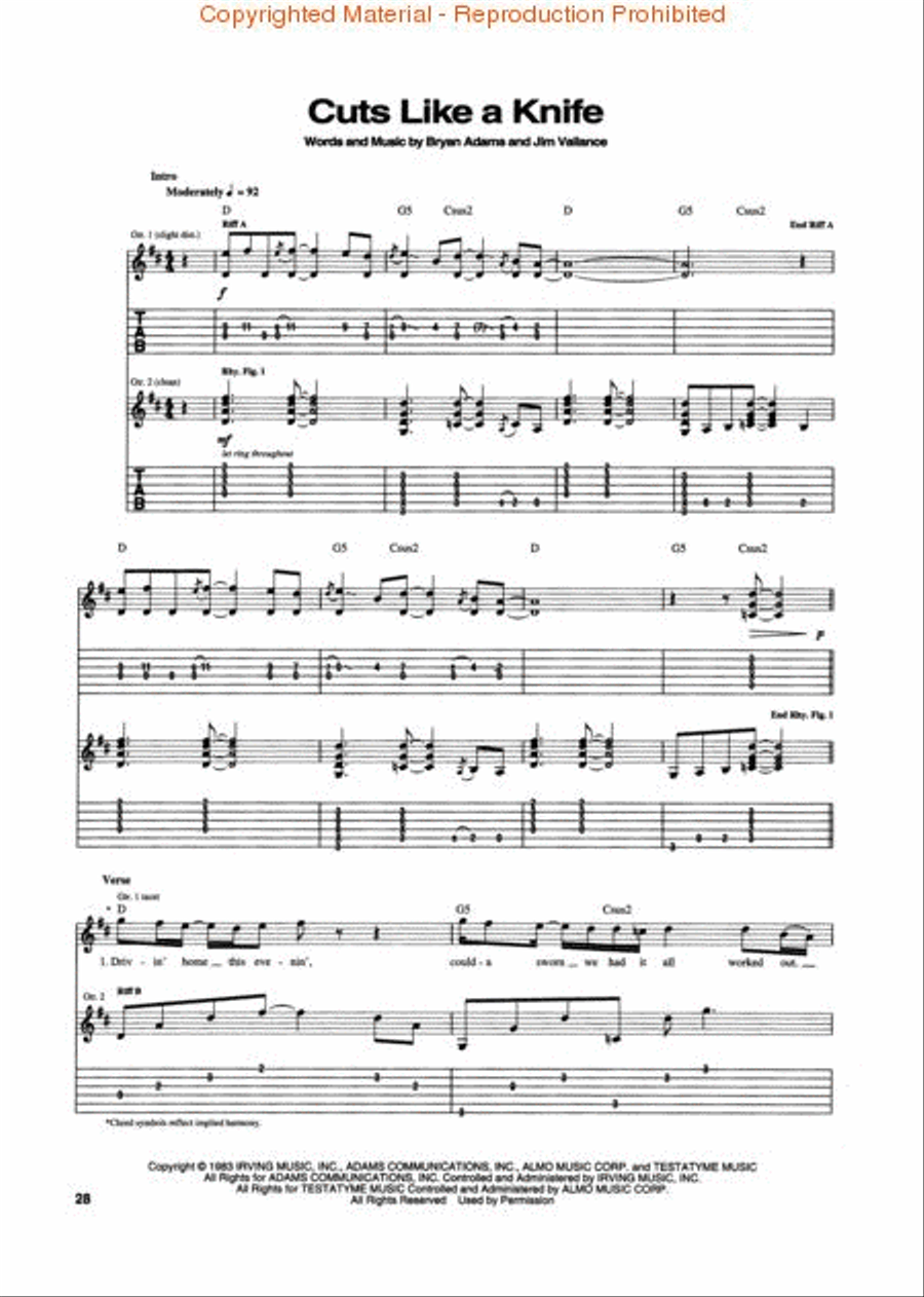 Greatest Hits Greatest Hits Electric Guitar scores gallery preview page 3
