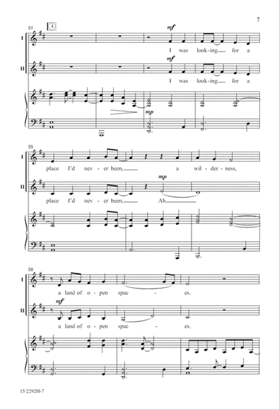 Aurora Borealis 3-Part scores gallery preview page 8