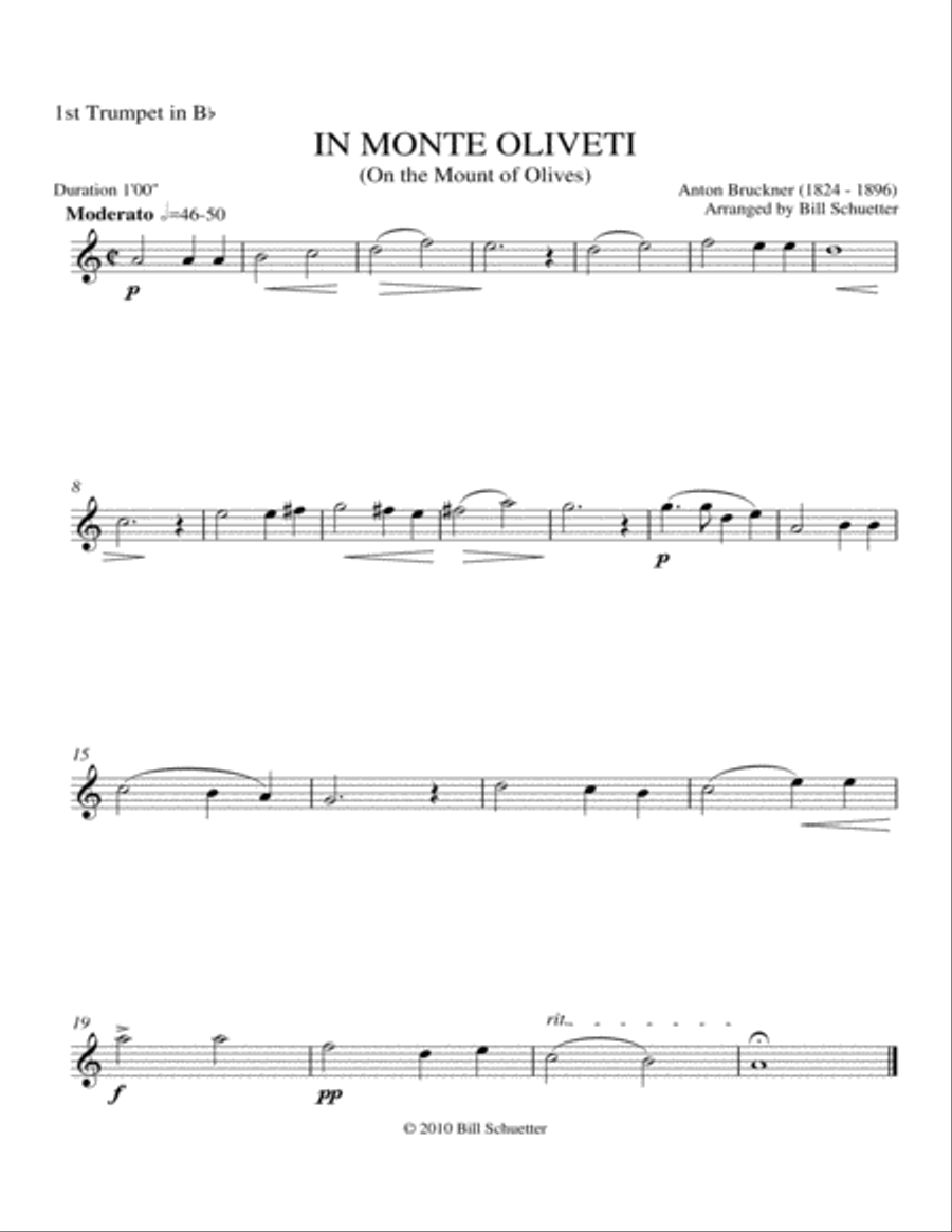 In Monte Oliveti Brass Quintet scores gallery preview page 2