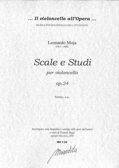Scale e studi op. 24 (Torino, senza anno)
