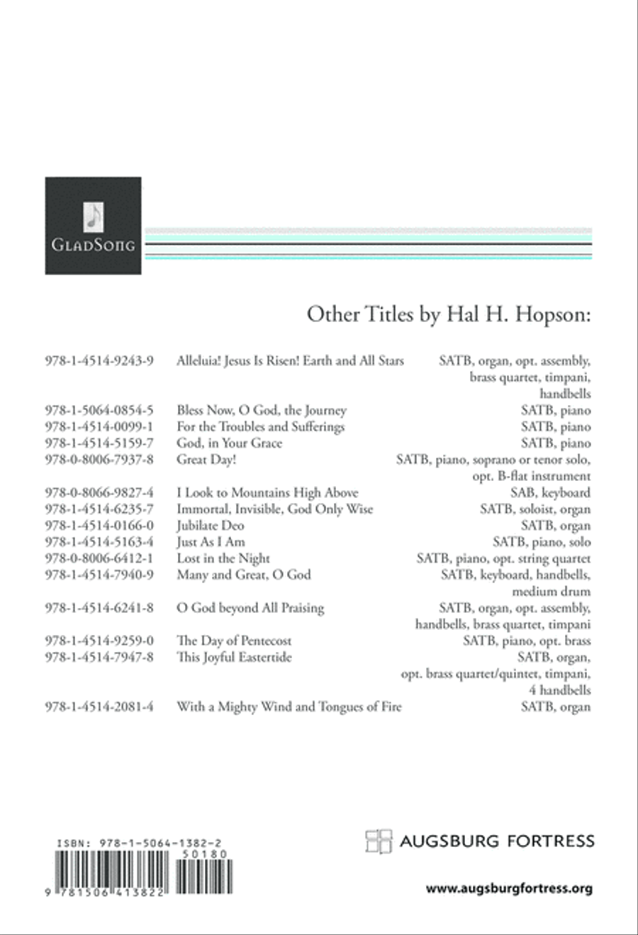 Born in the Night Mary's Child 4-Part scores gallery preview page 9