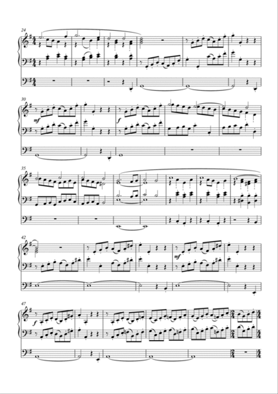 Christmas / Epiphany Organ Postlude on Dix (As with Gladness Men of Old..) by Simon Peberdy image number null