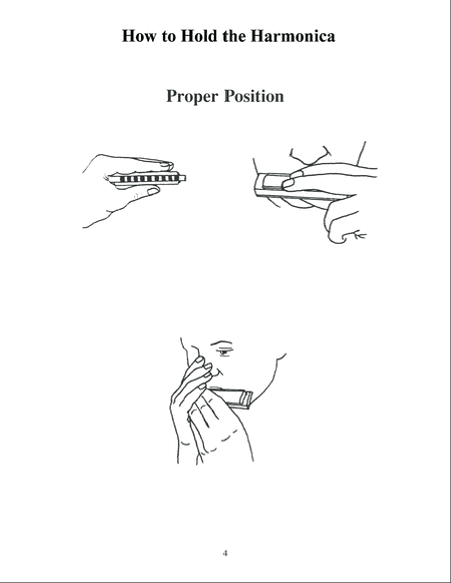 Easiest Harmonica Tunes for Children Harmonica scores gallery preview page 5