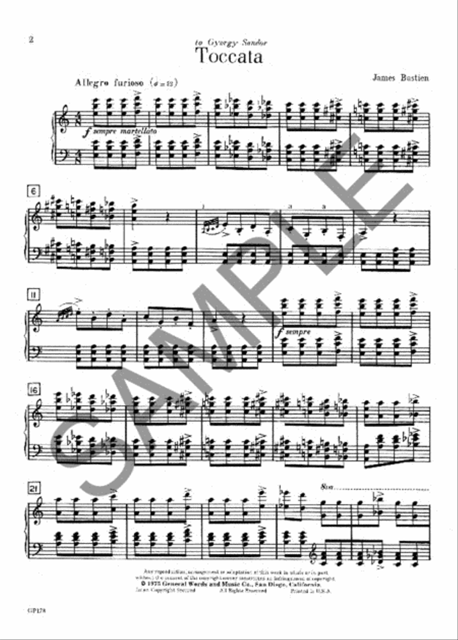 Toccata Piano Method scores gallery preview page 2