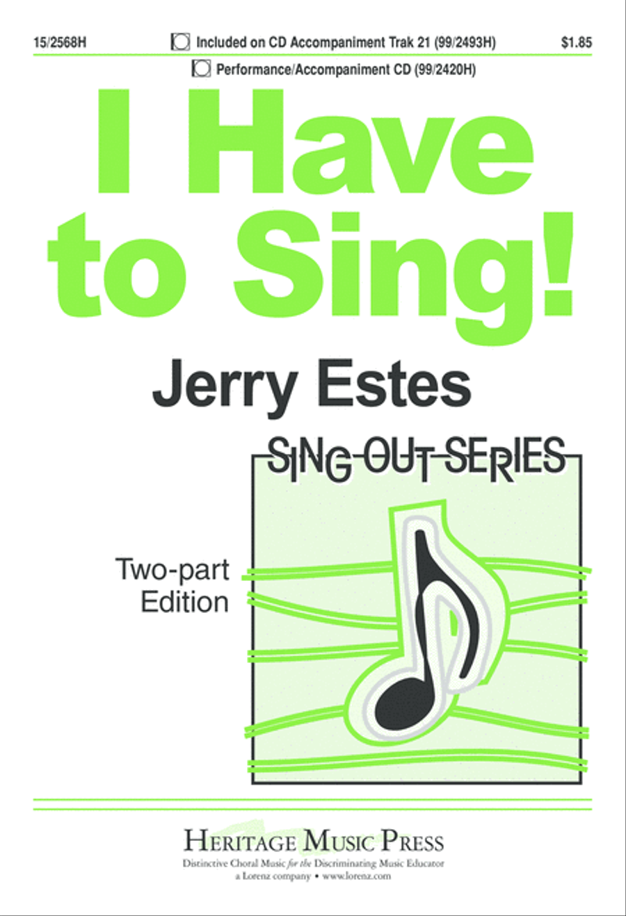I Have to Sing! I Have to Sing! 2-Part scores gallery preview page 2
