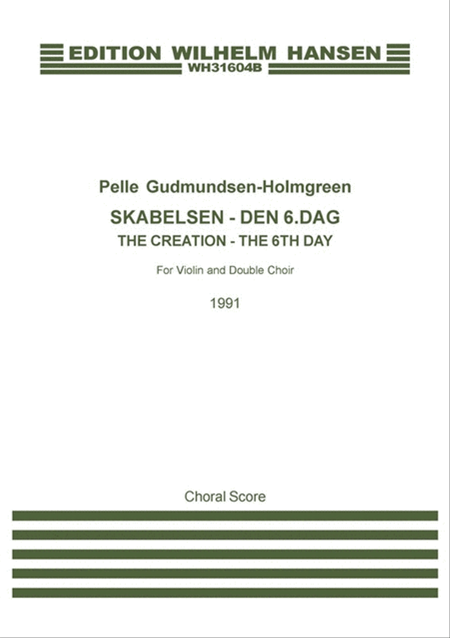 Skabelsen - Den 6. dag Skabelsen - Den 6. dag Choir scores gallery preview page 1
