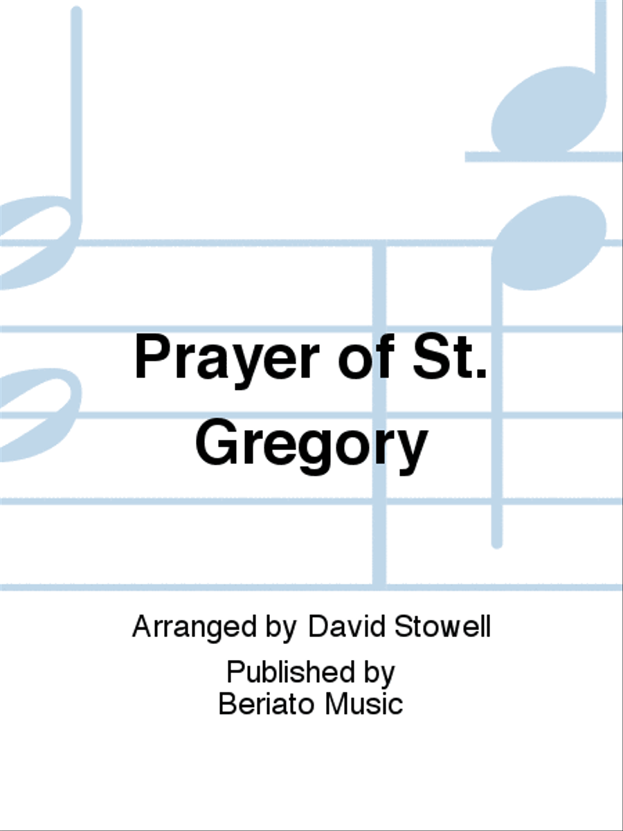 Prayer of St. Gregory